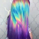 Multicolored girl
